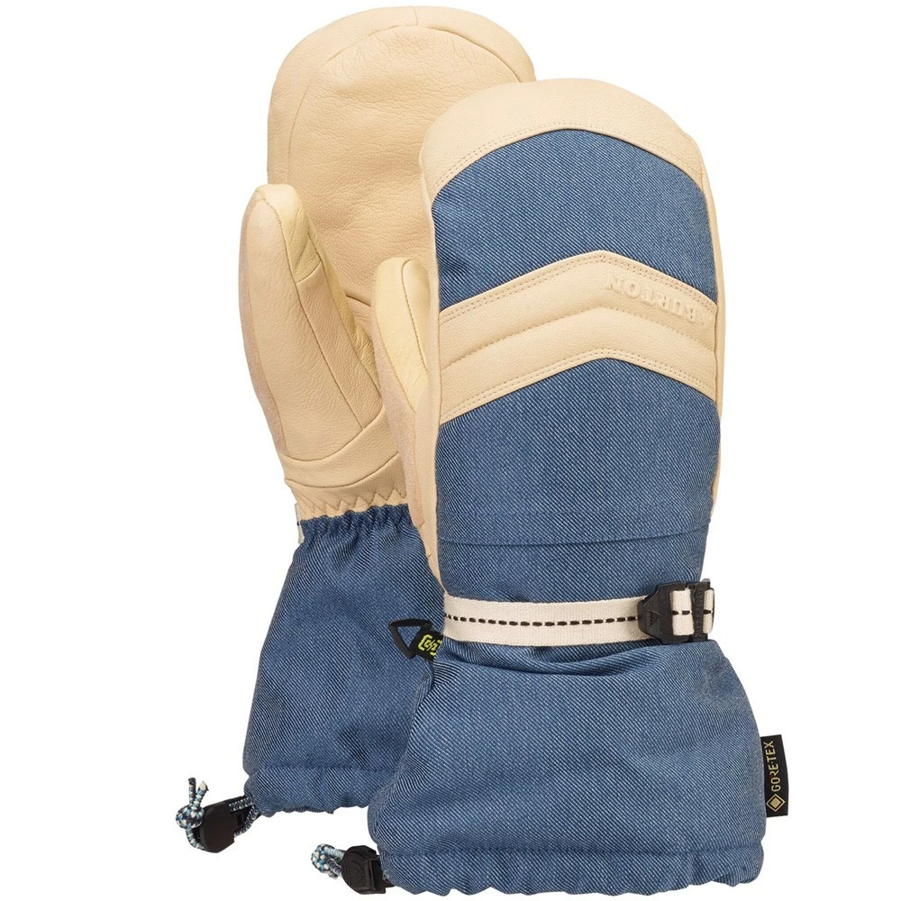 Burton Gore-Tex Warmest Mitten Winterfäustlinge Light Denim Damen