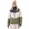 Picture Week End Snowboardjacke Dark Blue Army Green Damen