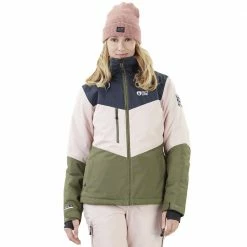 Picture Week End Snowboardjacke Dark Blue Army Green Damen