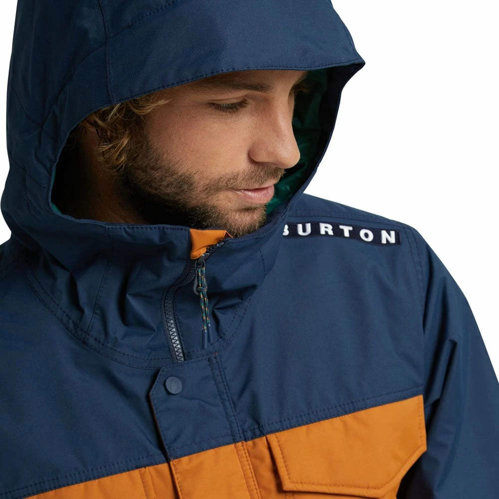 Burton Covert Skijacke Dress Blue/True Penny Herren – Bild 4