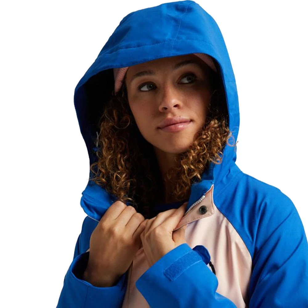 Burton Eastfall Winterjacke Lapis Blue/Peach Melba/Stout White Damen – Bild 3