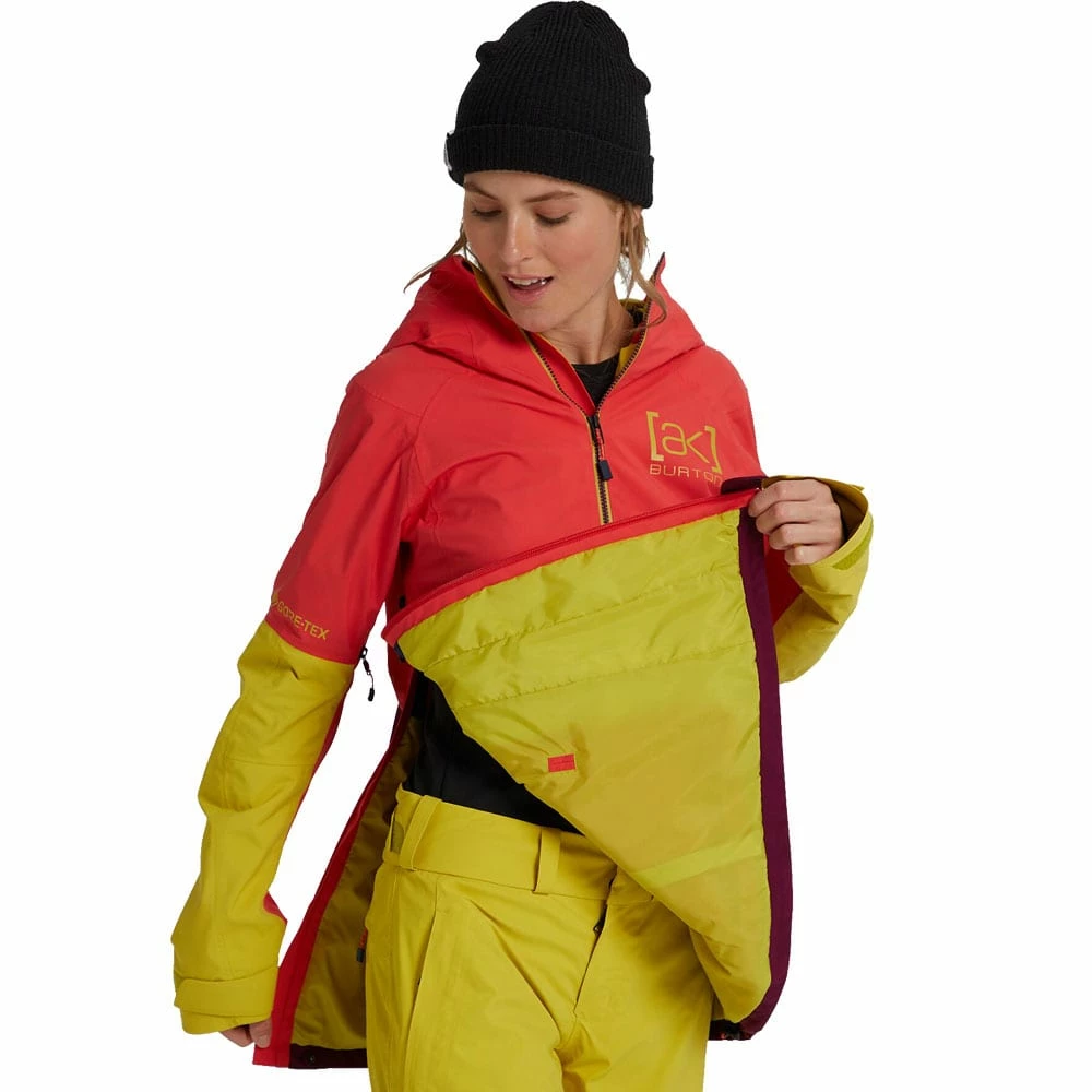 AK Burton Gore-Tex 2L Kimmy Skijacke Hibiscus Pink/Wild Berry/Warm Olive Damen – Bild 2