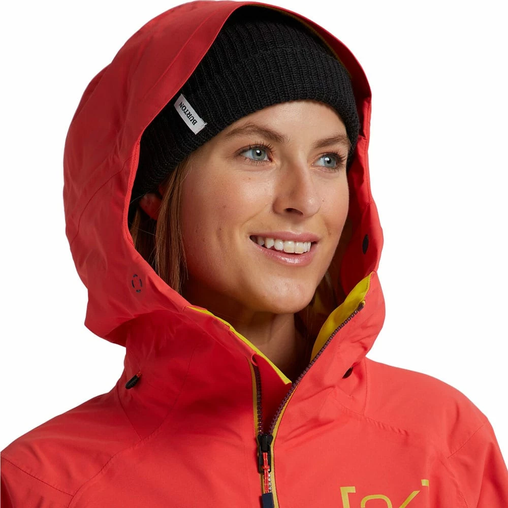 AK Burton Gore-Tex 2L Kimmy Skijacke Hibiscus Pink/Wild Berry/Warm Olive Damen – Bild 3