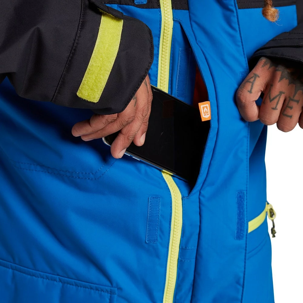 Burton Covert Winterjacke True Black/Lapis Blue Herren – Bild 5