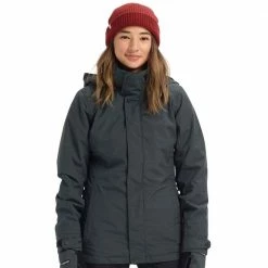 Burton Jet Set Winterjacke True Black Heather Damen
