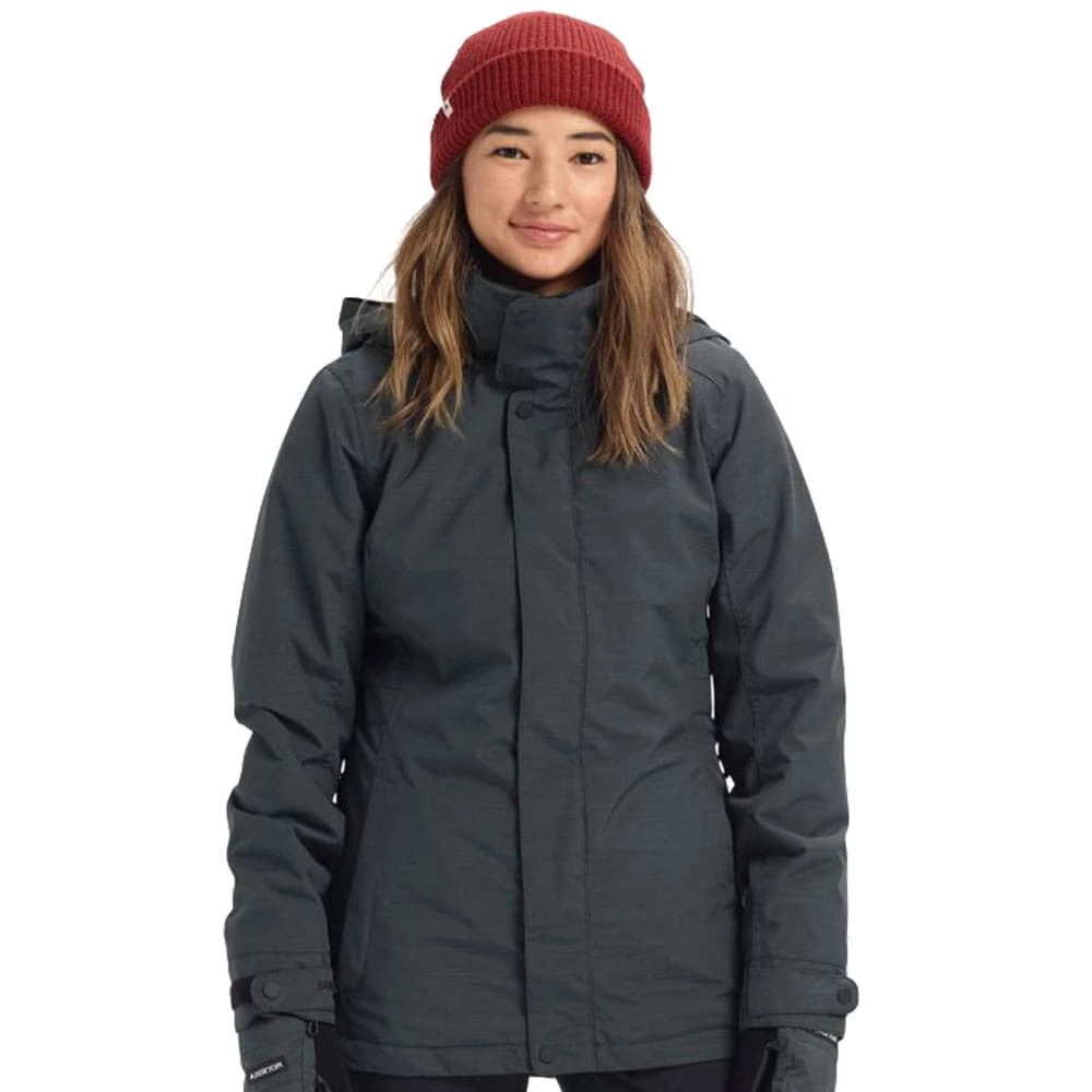 Burton Jet Set Winterjacke True Black Heather Damen