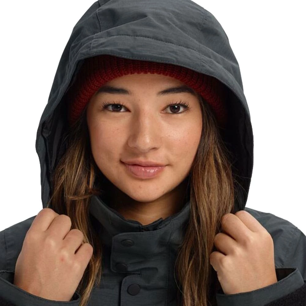 Burton Jet Set Winterjacke True Black Heather Damen – Bild 3