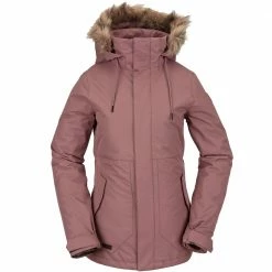 Volcom Fawn Insulated Winterjacke Rose Wood Damen