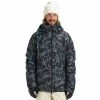 AK Burton Gore-Tex LZ Down Snowboardjacke Slate Shelter Camo Herren