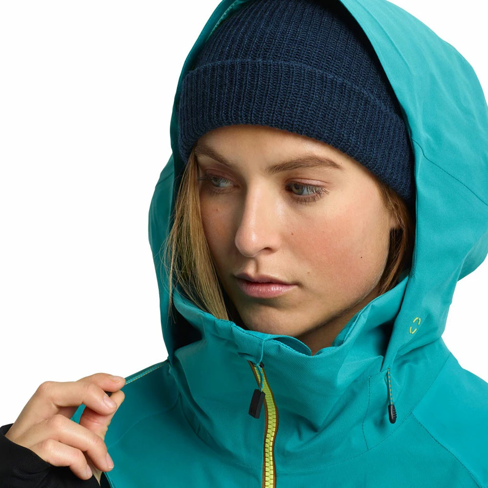AK Burton Gore-Tex Embark Snowboardjacke Green-Blue Slate Damen – Bild 3