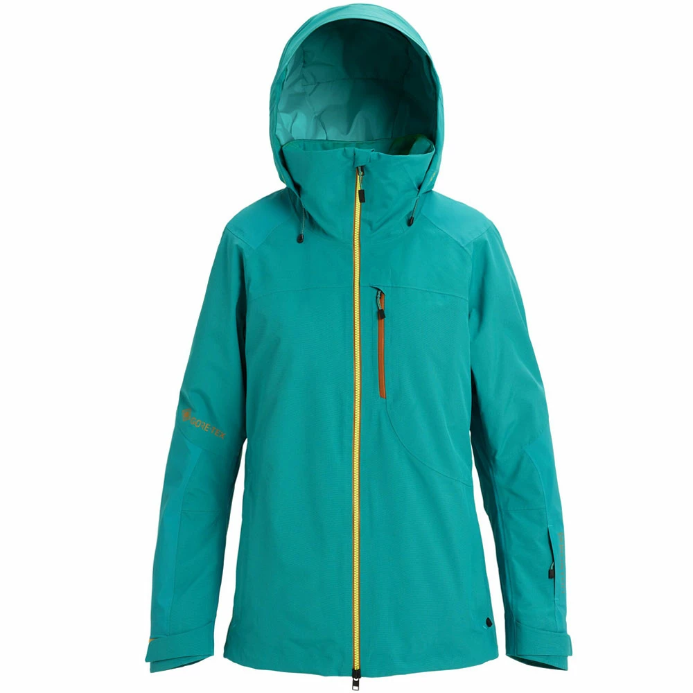AK Burton Gore-Tex Embark Snowboardjacke Green-Blue Slate Damen – Bild 8