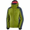 Salomon Brilliant Wintersportjacke Avocado/Night Sky Damen