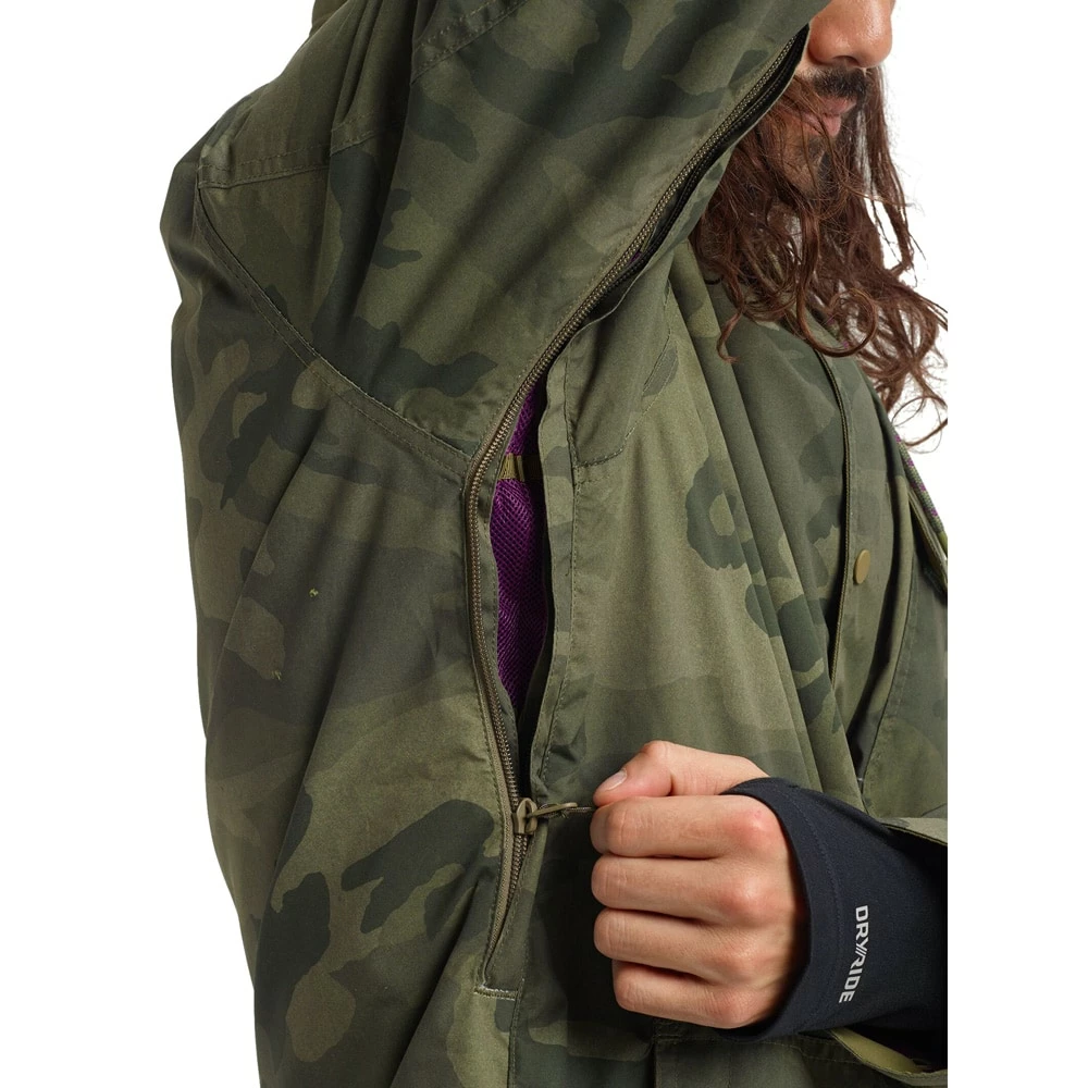 Burton Dunmore Skijacke Worn Camo Herren – Bild 3