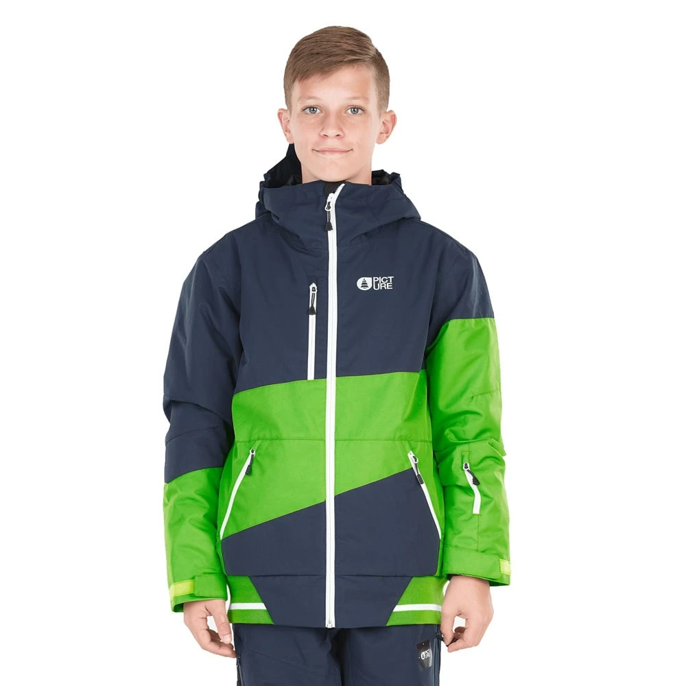 Picture Slope Skijacke Green Kinder