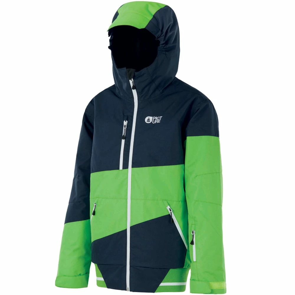 Picture Slope Skijacke Green Kinder – Bild 3