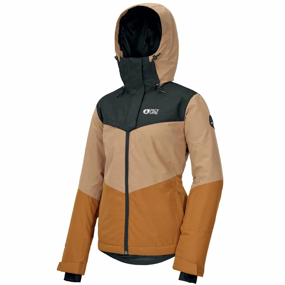 Picture Week End Snowboardjacke Sand Damen – Bild 3
