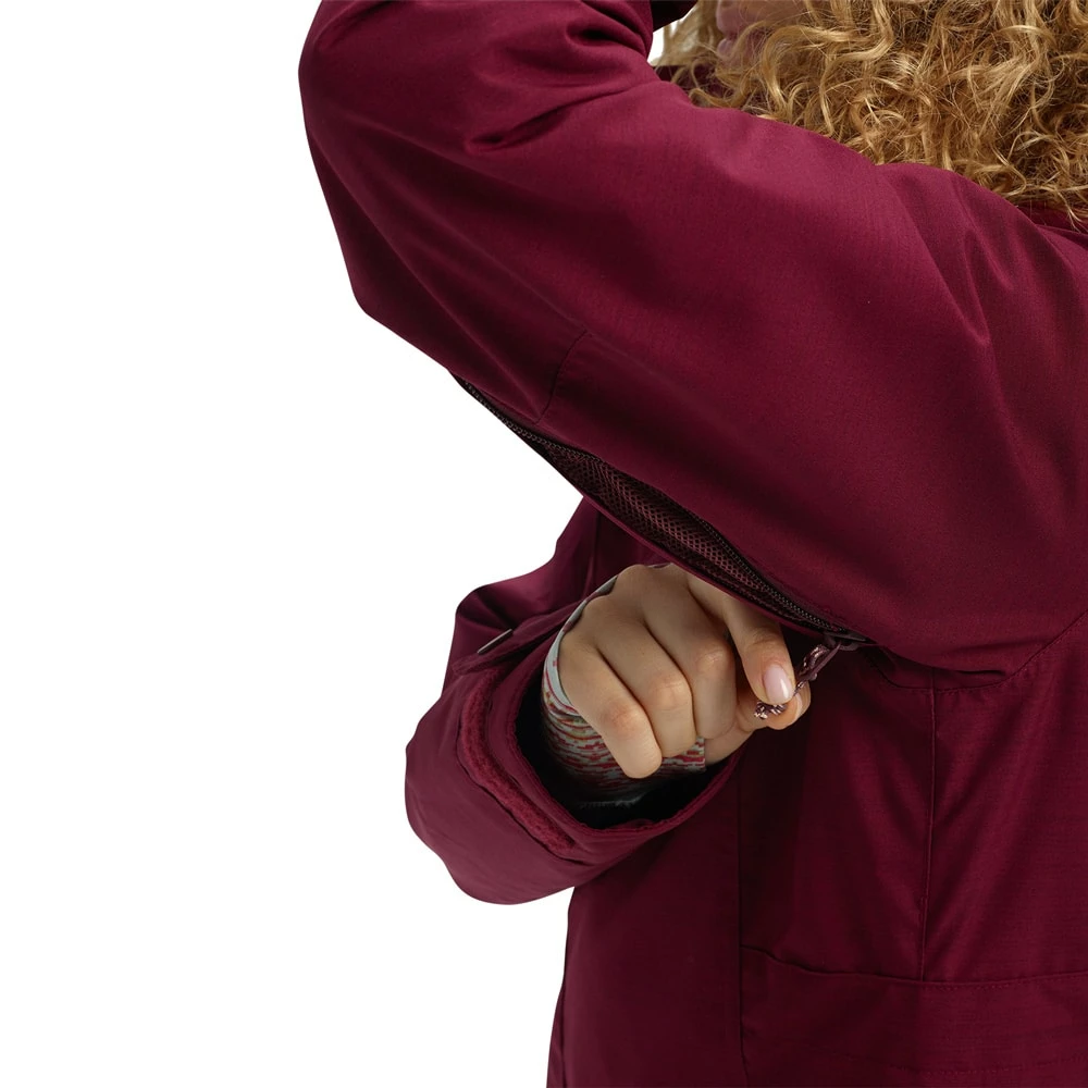 Burton Jet Set Wintersportjacke Port Royal Heather Damen – Bild 4