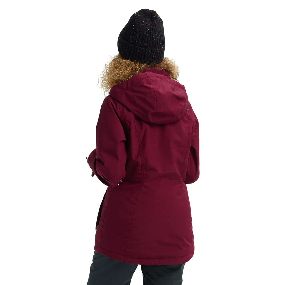 Burton Jet Set Wintersportjacke Port Royal Heather Damen – Bild 6