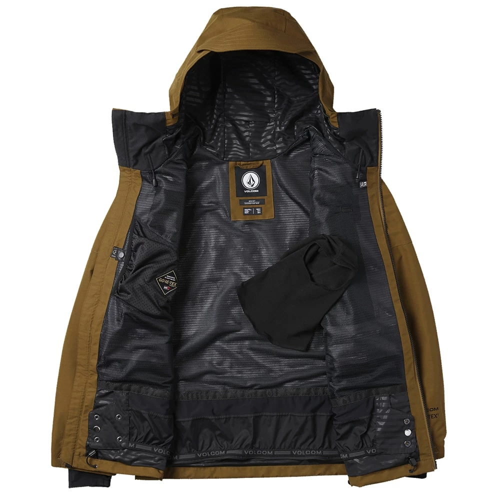 Volcom Stone Gore-Tex Funktionsjacke Caramel Herren – Bild 2