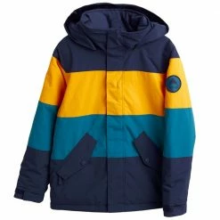 Burton Symbol Winterjacke Dress Blue/Cadmium Yellow/Celestial Blue Kinder