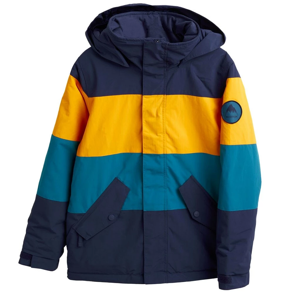 Burton Symbol Winterjacke Dress Blue/Cadmium Yellow/Celestial Blue Kinder