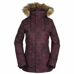 Volcom Fawn Insulated Skijacke Acid Merlot Damen