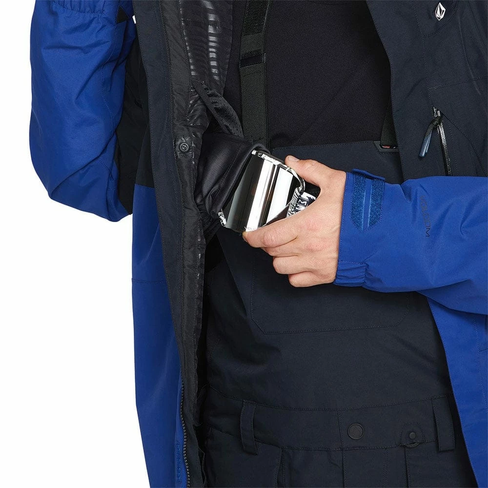 Volcom L Gore-Tex Snowboardjacke Dark Blue Herren – Bild 6